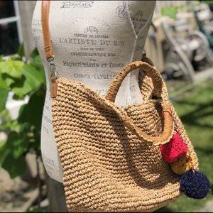 Casual straw summer bag